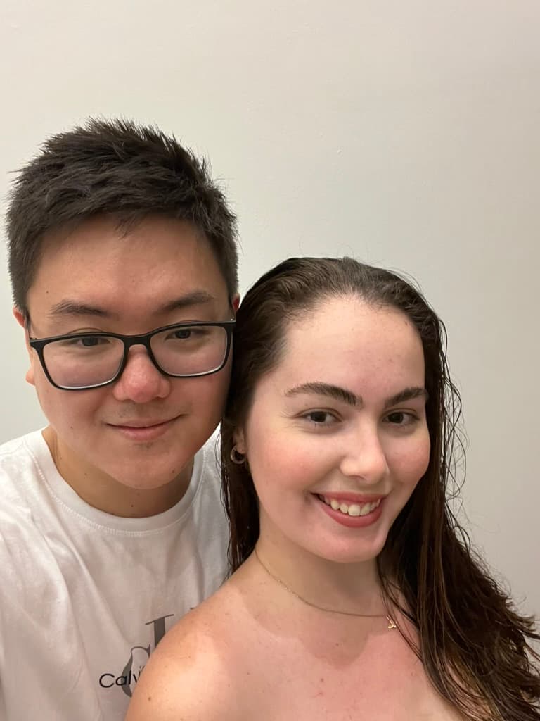 Denis e Clara - Momento aconchegante