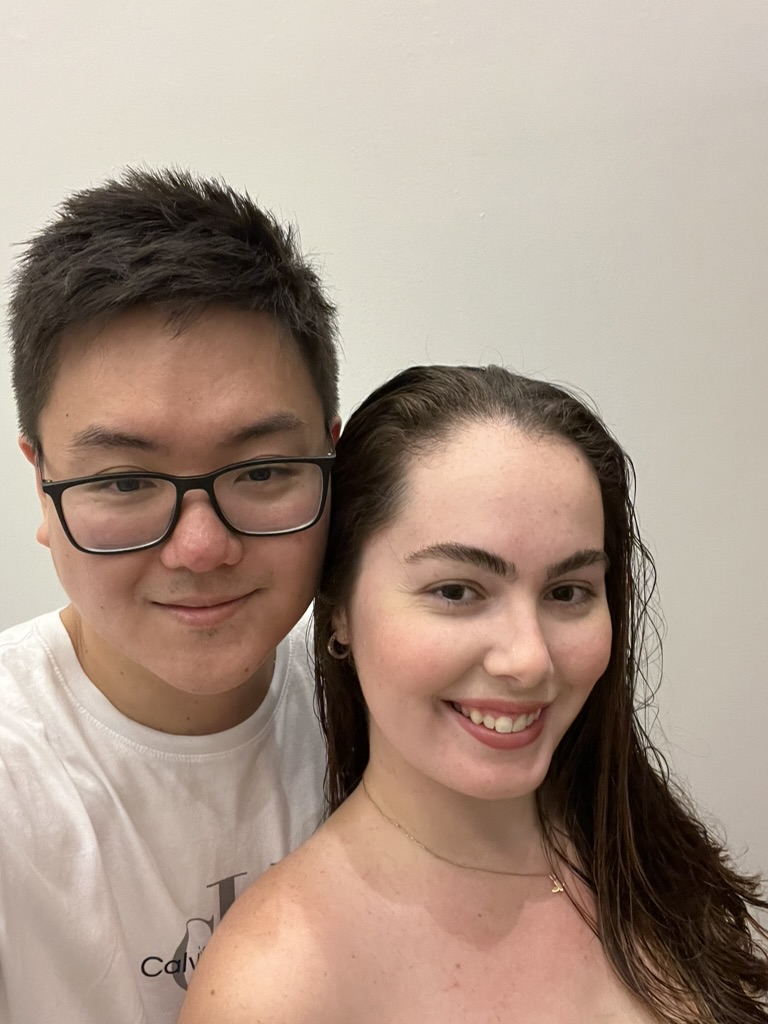 Denis e Clara - Momento aconchegante