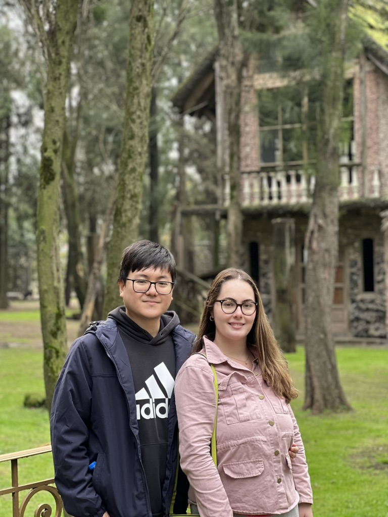 Denis e Clara - Selfie no espelho